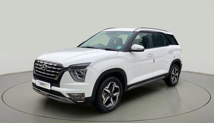 2023 Hyundai ALCAZAR PRESTIGE 1.5 TURBO PETROL MT 7STR, Petrol, Manual, 6,698 km, Left Front Diagonal