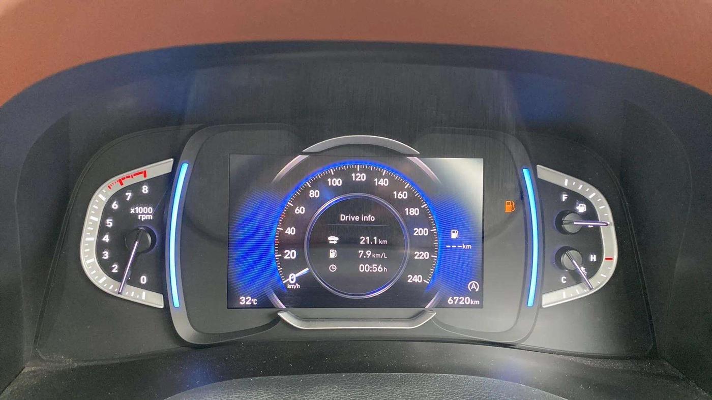2023 Hyundai ALCAZAR PRESTIGE 1.5 TURBO PETROL MT 7STR, Petrol, Manual, 6,698 km, Odometer Image