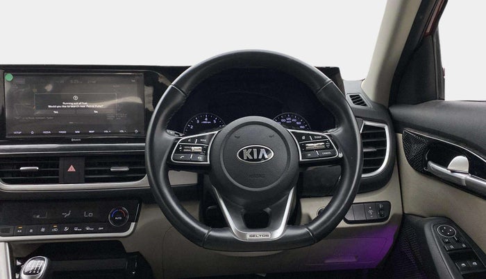 2020 KIA SELTOS HTX 1.5 PETROL, Petrol, Manual, 45,271 km, Steering Wheel Close Up