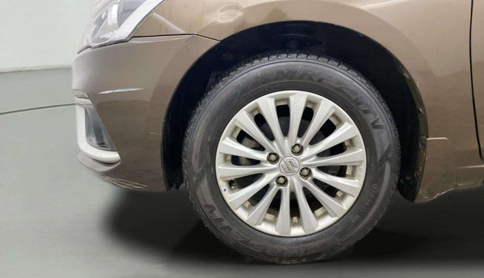 2018 Maruti Ciaz DELTA 1.5 SHVS MT PETROL, Petrol, Manual, 32,617 km, Left Front Wheel