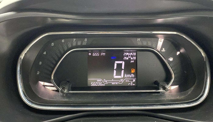 2022 Tata NEXON XZ PLUS (HS) PETROL DUAL TONE, Petrol, Manual, 56,036 km, Odometer Image