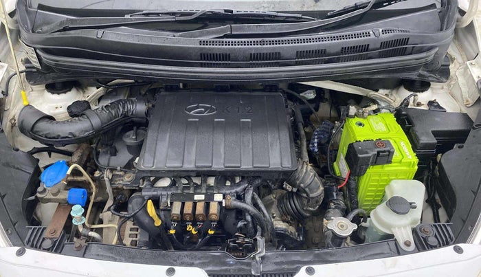 2017 Hyundai Grand i10 MAGNA 1.2 KAPPA VTVT, CNG, Manual, 1,23,840 km, Engine View