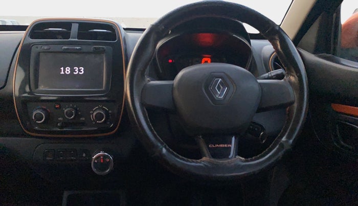 2018 Renault Kwid CLIMBER 1.0 AMT, Petrol, Automatic, 39,130 km, Steering Wheel Close Up