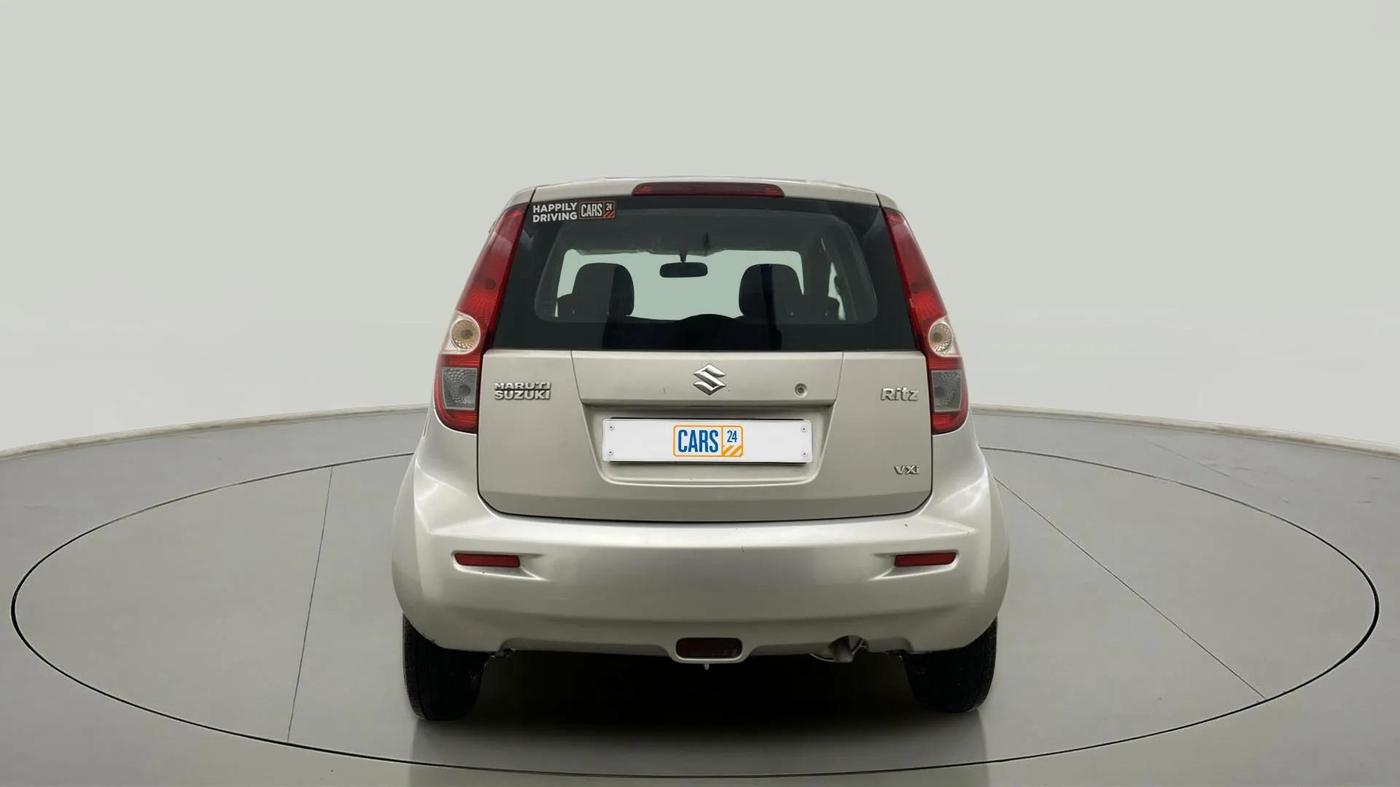 2012 Maruti Ritz VXI, Petrol, Manual, 88,120 km, Back/Rear