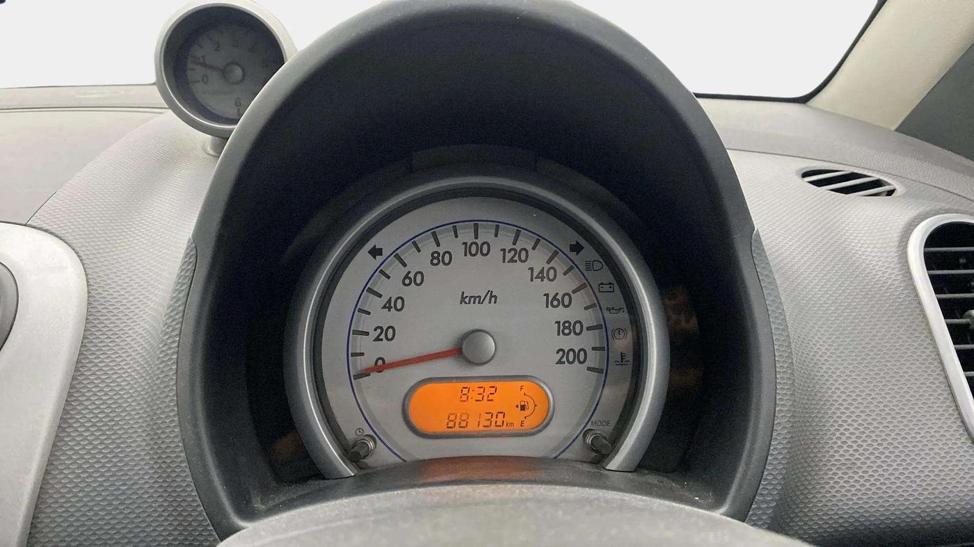 2012 Maruti Ritz VXI, Petrol, Manual, 88,120 km, Odometer Image