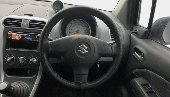 2012 Maruti Ritz VXI, Petrol, Manual, 88,120 km, Steering Wheel Close Up