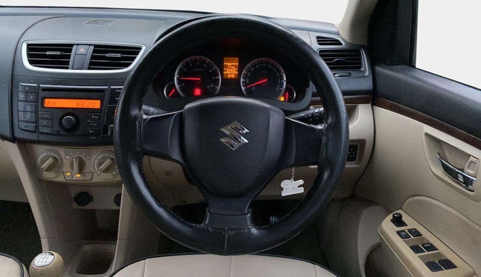 2014 Maruti Swift Dzire VXI, Petrol, Manual, 67,340 km, Steering Wheel Close Up