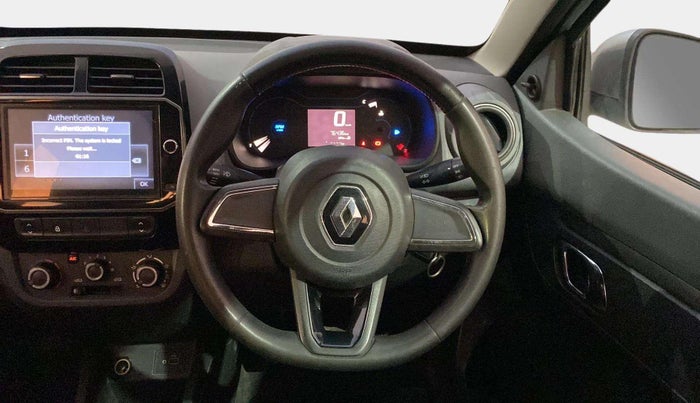 2020 Renault Kwid RXT 1.0 (O), Petrol, Manual, 76,428 km, Steering Wheel Close Up