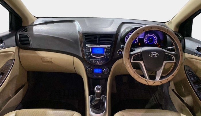 2013 Hyundai Verna FLUIDIC 1.6 VTVT SX OPT, Petrol, Manual, 66,253 km, Dashboard