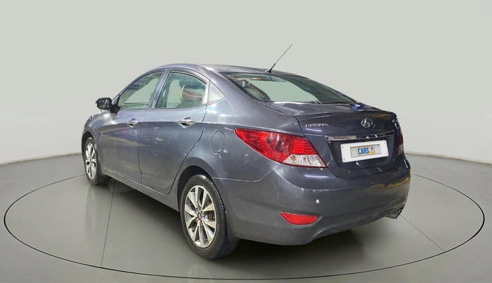 2013 Hyundai Verna FLUIDIC 1.6 VTVT SX OPT, Petrol, Manual, 66,253 km, Left Back Diagonal