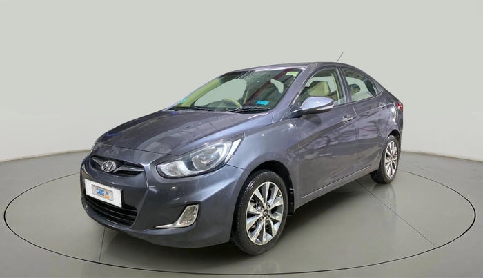 2013 Hyundai Verna FLUIDIC 1.6 VTVT SX OPT, Petrol, Manual, 66,253 km, Left Front Diagonal