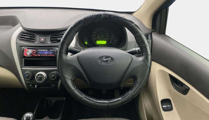2013 Hyundai Eon ERA +, Petrol, Manual, 48,608 km, Steering Wheel Close Up