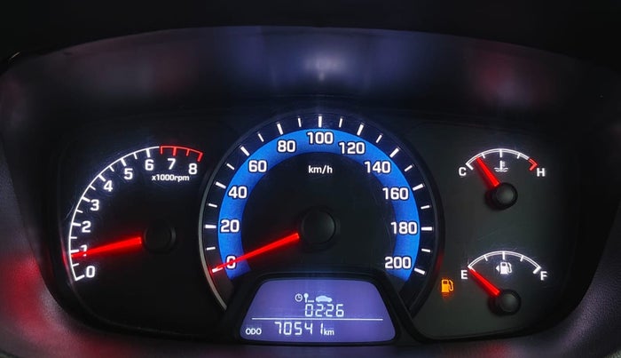 2015 Hyundai Xcent S 1.2, Petrol, Manual, 70,484 km, Odometer Image