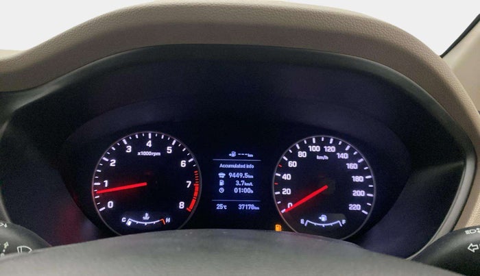 2019 Hyundai Elite i20 ASTA 1.2 (O), Petrol, Manual, 37,113 km, Odometer Image