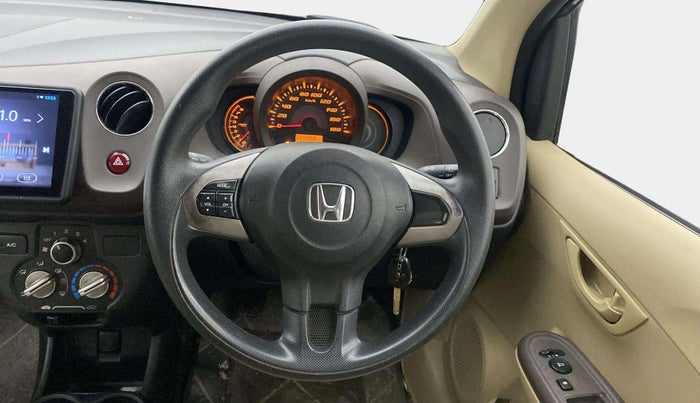 2014 Honda Amaze 1.2L I-VTEC S, Petrol, Manual, 54,341 km, Steering Wheel Close Up