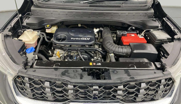 2022 KIA SONET HTX 1.0 IMT, Petrol, Manual, 25,405 km, Engine View