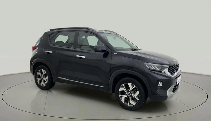 2022 KIA SONET HTX 1.0 IMT, Petrol, Manual, 25,405 km, Right Front Diagonal