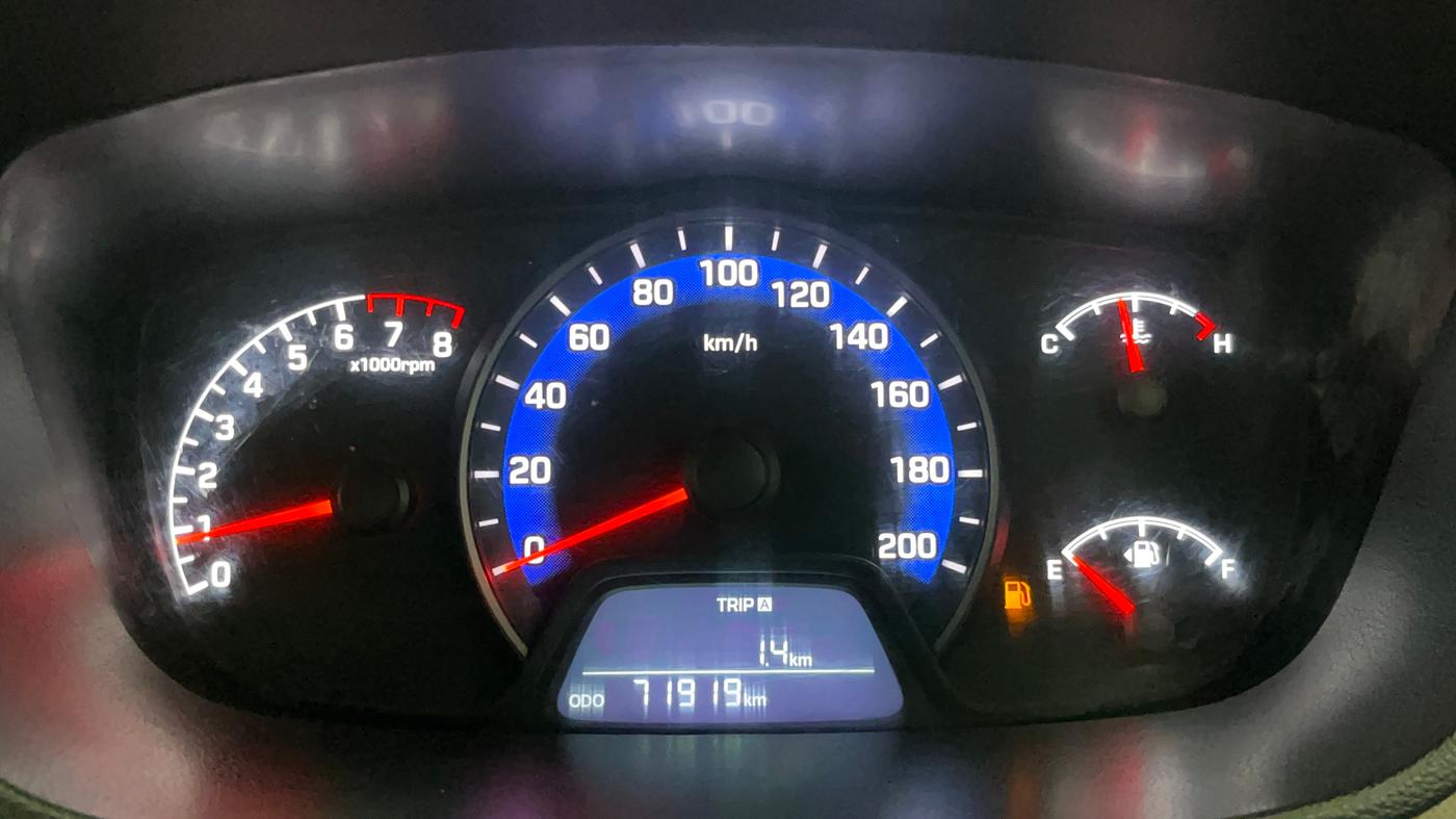 2022 Hyundai XCENT PRIME 	T+ CNG, CNG, Manual, 71,961 km, Odometer Image