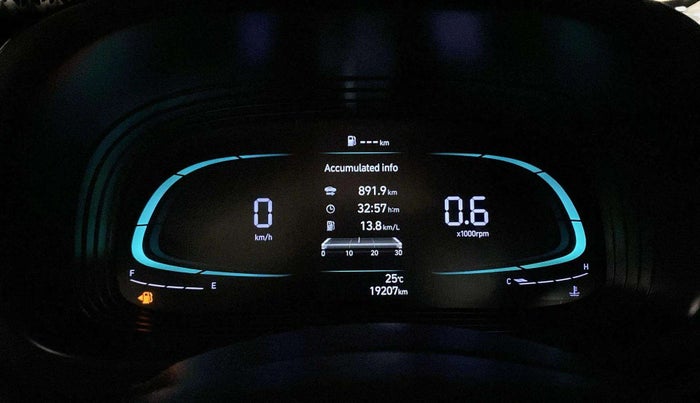 2022 Hyundai VENUE S(O) 1.2, Petrol, Manual, 19,207 km, Odometer Image