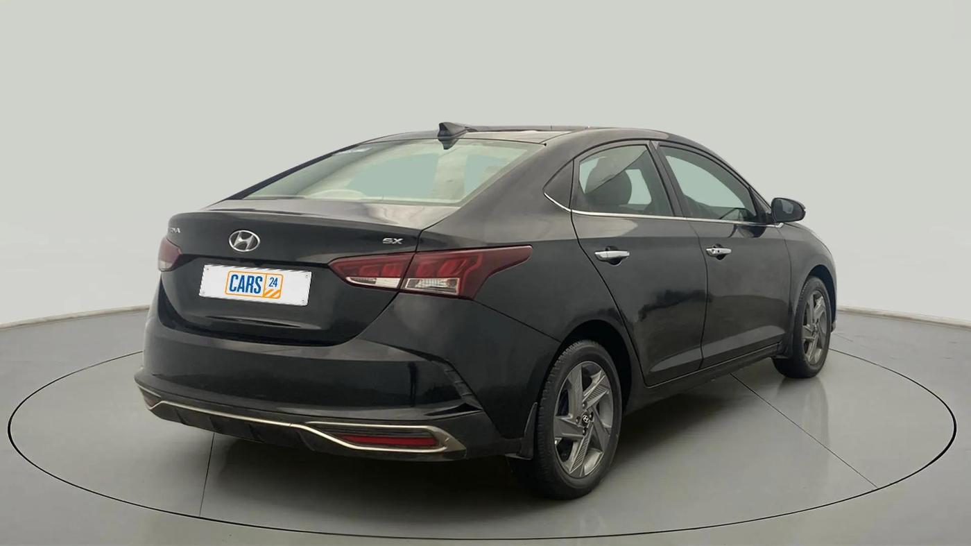 2021 Hyundai Verna SX 1.5 VTVT, Petrol, Manual, 60,124 km, Right Back Diagonal
