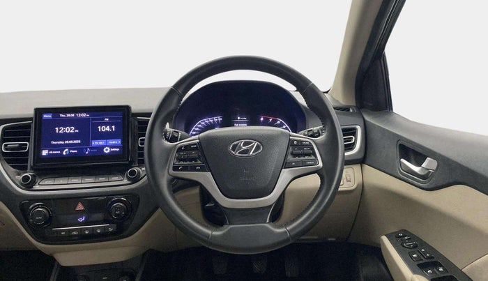 2021 Hyundai Verna SX 1.5 VTVT, Petrol, Manual, 60,124 km, Steering Wheel Close Up