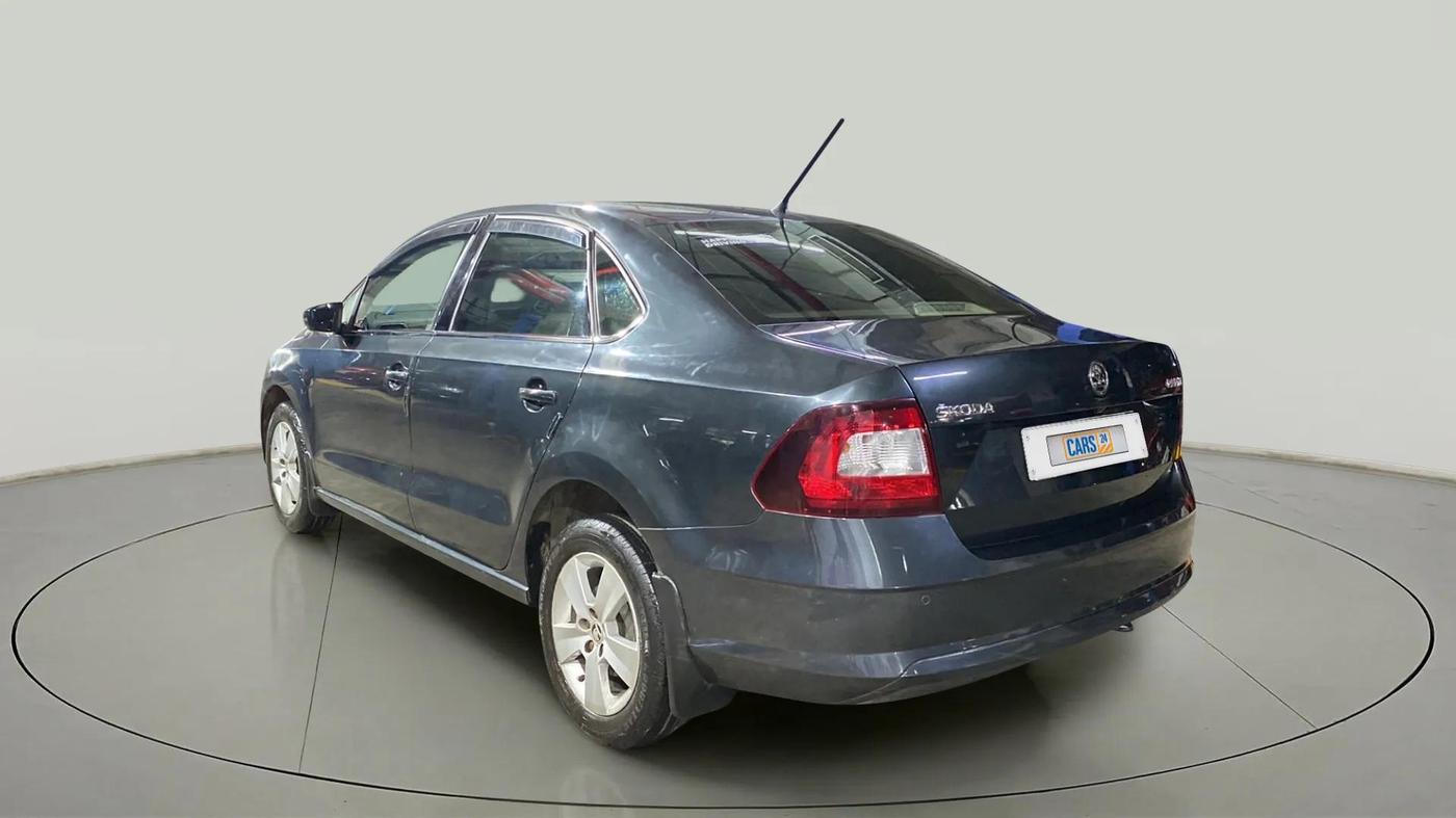 2020 Skoda Rapid 1.0 AMBITION TSI MT, Petrol, Manual, 80,684 km, Left Back Diagonal