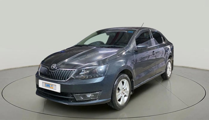 2020 Skoda Rapid 1.0 AMBITION TSI MT, Petrol, Manual, 80,635 km, Left Front Diagonal