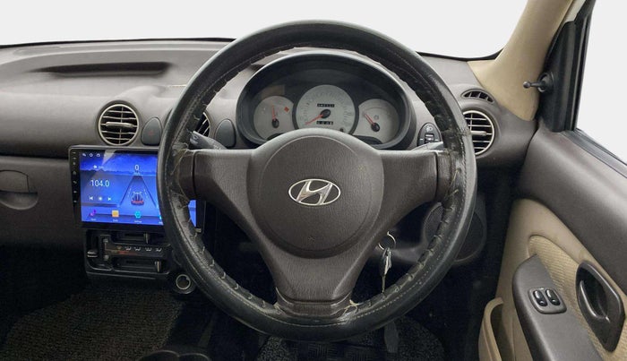 2014 Hyundai Santro Xing GLS PLUS AUDIO, Petrol, Manual, 71,146 km, Steering Wheel Close Up