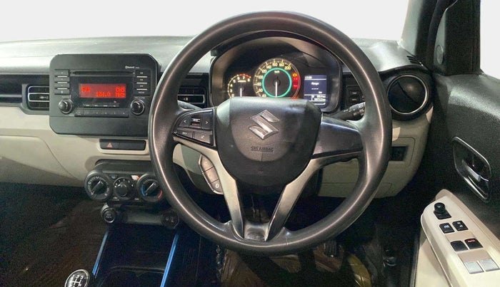 2017 Maruti IGNIS ZETA 1.2, Petrol, Manual, 58,710 km, Steering Wheel Close Up