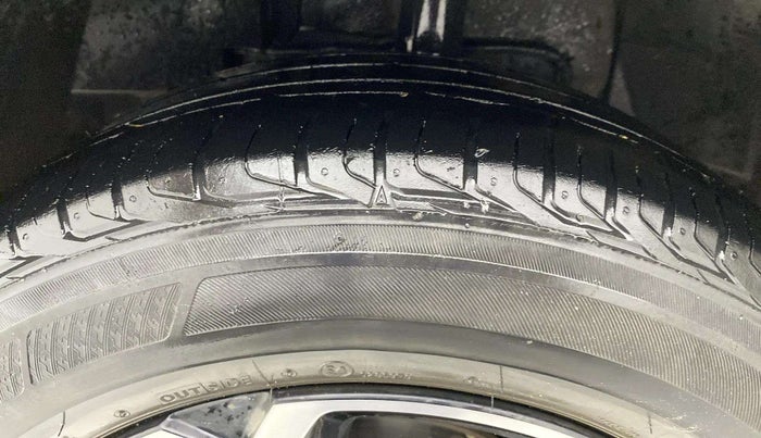 2021 Tata NEXON XZ PLUS PETROL SUNROOF, Petrol, Manual, 22,409 km, Left Front Tyre Tread