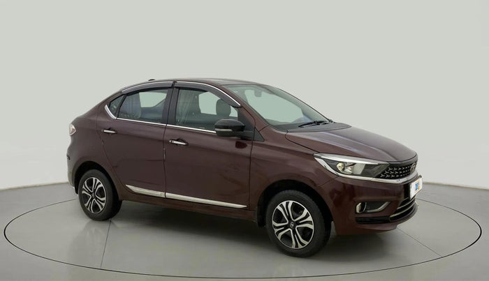 2022 Tata TIGOR XZ PLUS CNG DUAL TONE, CNG, Manual, 75,741 km, Right Front Diagonal