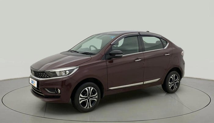 2022 Tata TIGOR XZ PLUS CNG DUAL TONE, CNG, Manual, 75,741 km, Left Front Diagonal