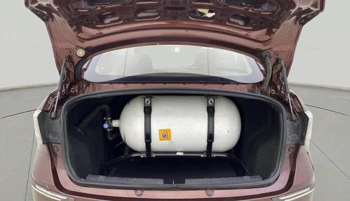 2022 Tata TIGOR XZ PLUS CNG DUAL TONE, CNG, Manual, 75,741 km, Boot Inside
