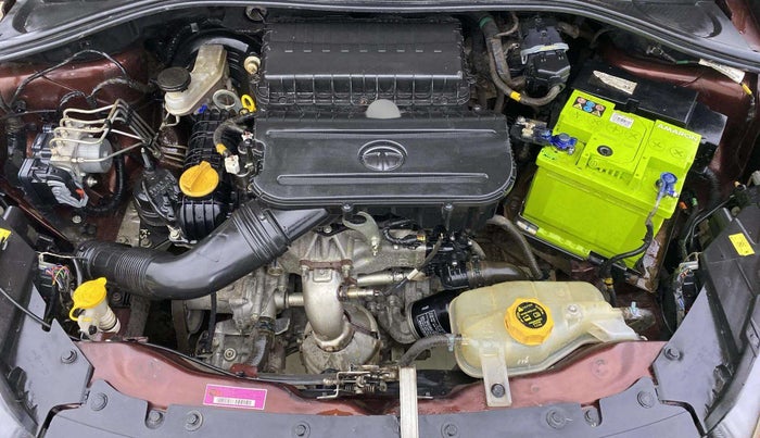 2022 Tata TIGOR XZ PLUS CNG DUAL TONE, CNG, Manual, 75,741 km, Engine View