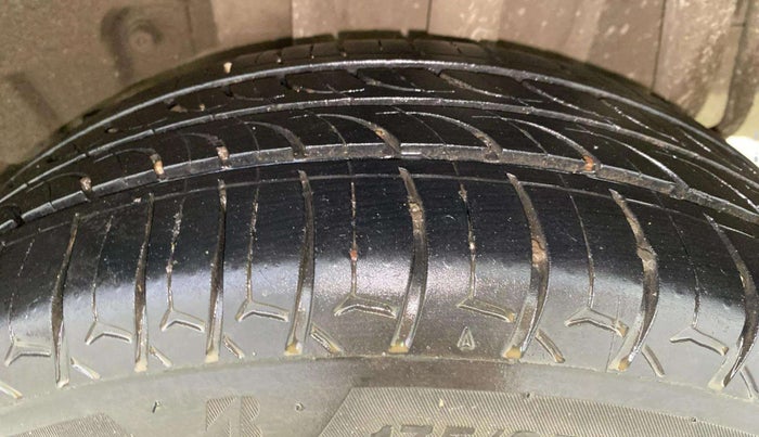 2022 Tata TIGOR XZ PLUS CNG DUAL TONE, CNG, Manual, 75,741 km, Left Rear Tyre Tread