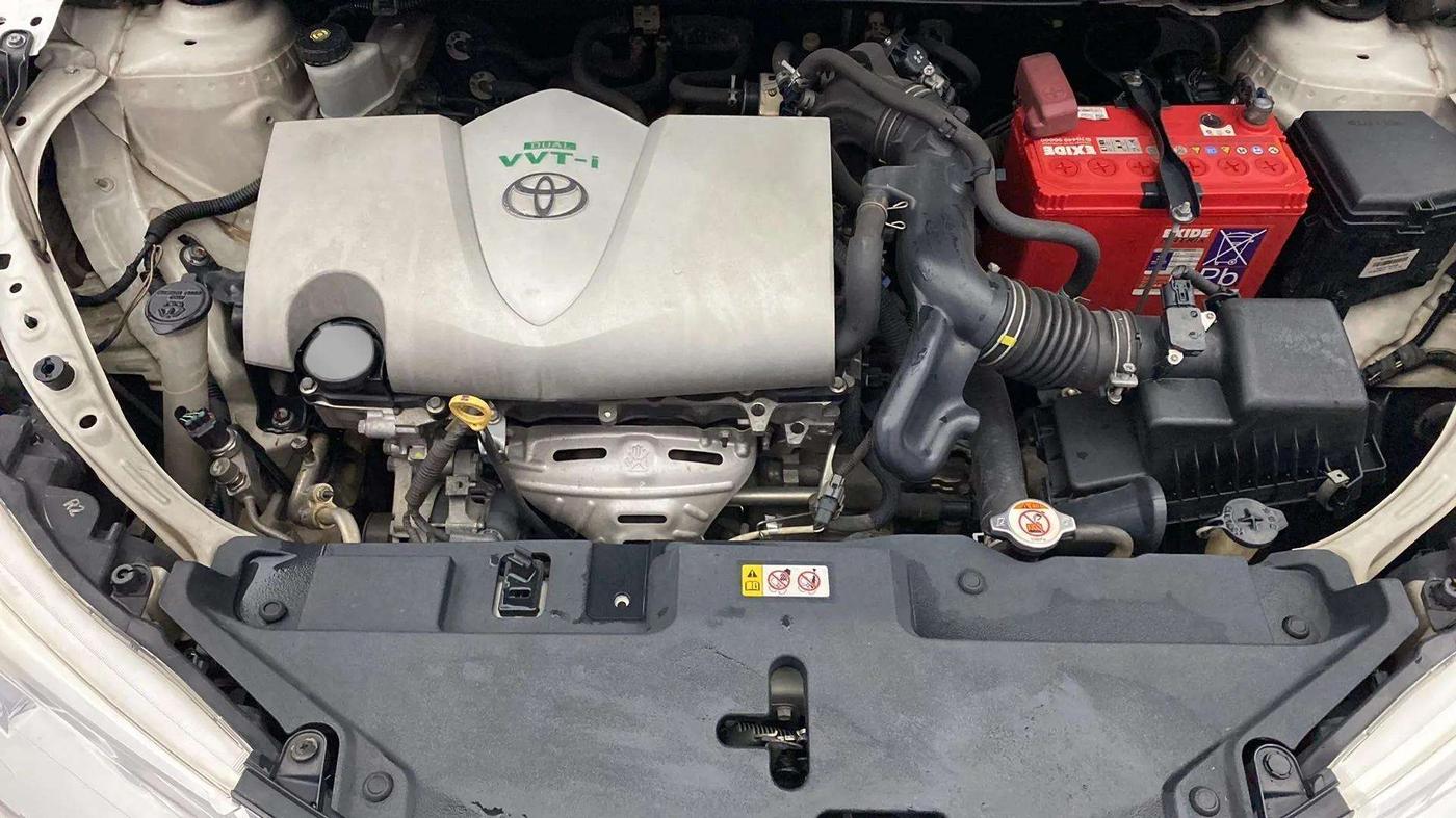 2019 Toyota YARIS G CVT, Petrol, Automatic, 1,04,059 km, Open Bonet