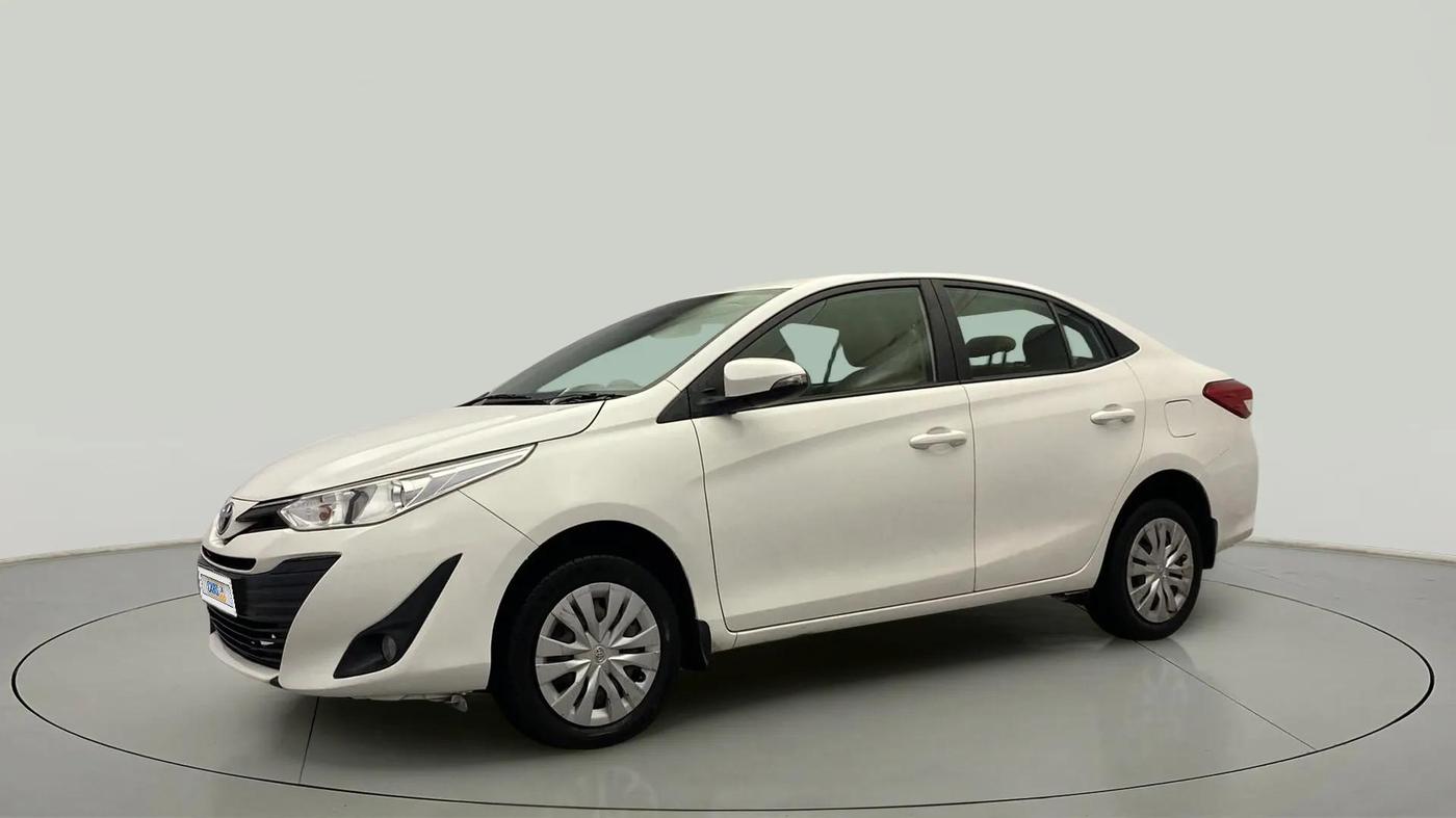 2019 Toyota YARIS G CVT, Petrol, Automatic, 1,04,059 km, Left Front Diagonal