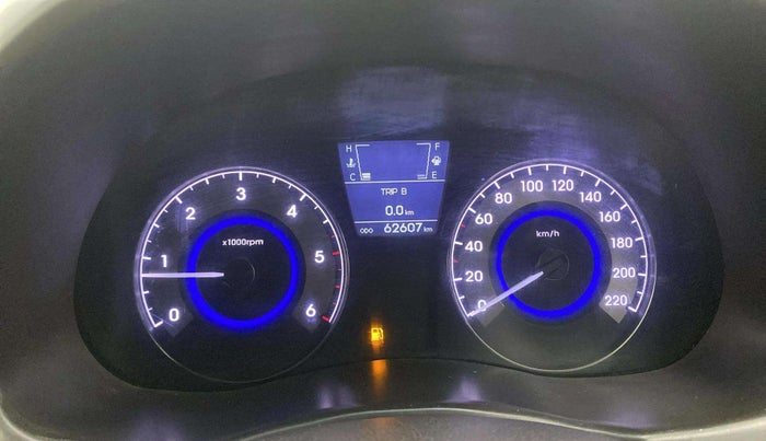 2015 Hyundai Verna FLUIDIC 1.6 CRDI SX 4S, Diesel, Manual, 62,607 km, Odometer Image