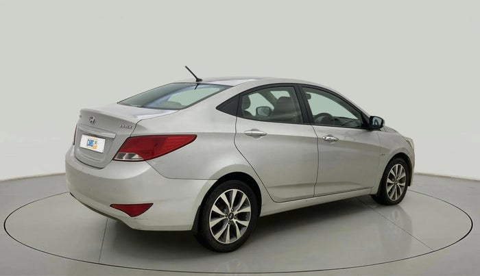 2015 Hyundai Verna FLUIDIC 1.6 CRDI SX 4S, Diesel, Manual, 62,607 km, Right Back Diagonal