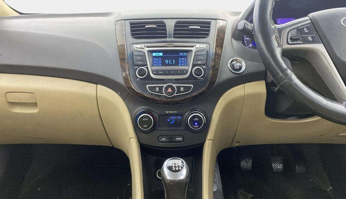 2015 Hyundai Verna FLUIDIC 1.6 CRDI SX 4S, Diesel, Manual, 62,607 km, Air Conditioner