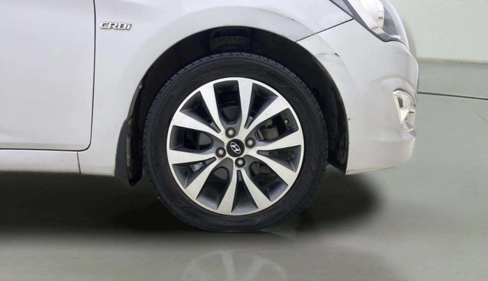 2015 Hyundai Verna FLUIDIC 1.6 CRDI SX 4S, Diesel, Manual, 62,607 km, Right Front Wheel