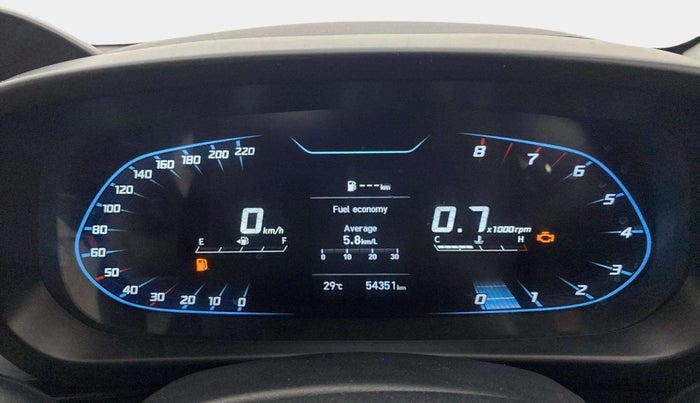 2021 Hyundai NEW I20 SPORTZ 1.2 MT, CNG, Manual, 54,333 km, Odometer Image