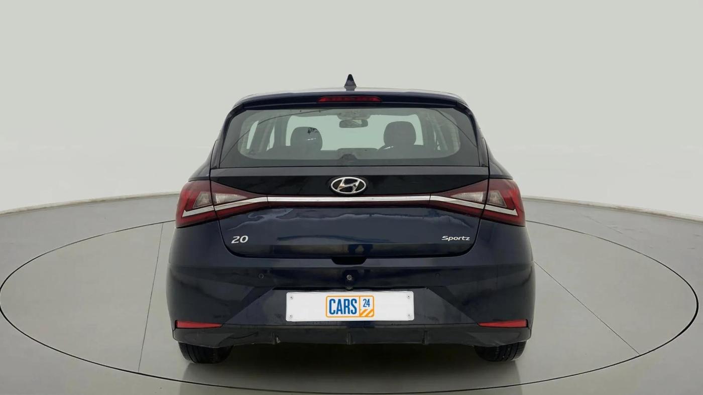 2021 Hyundai NEW I20 SPORTZ 1.2 MT, CNG, Manual, 54,276 km, Back/Rear