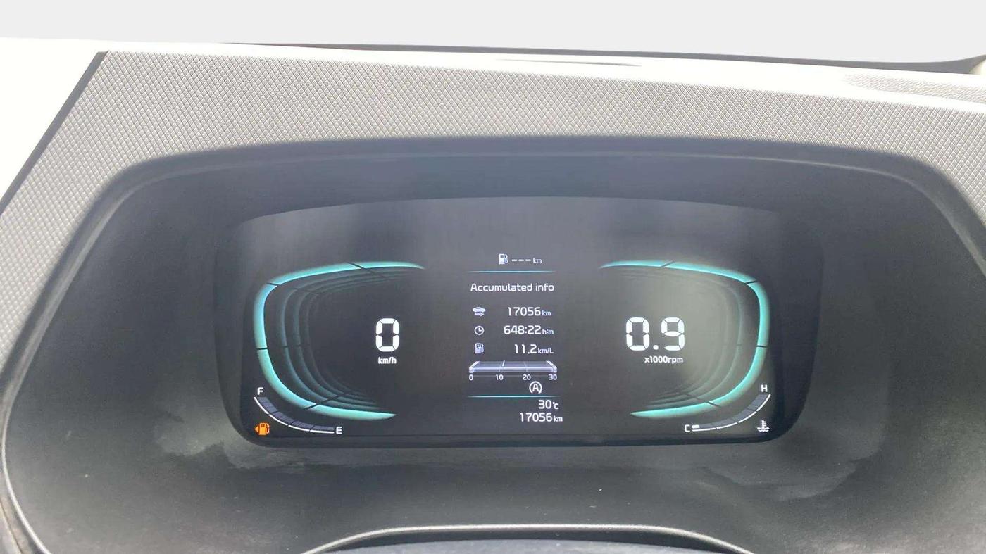 2023 KIA CARENS PRESTIGE 1.5 PETROL 7 STR, Petrol, Manual, 17,049 km, Odometer Image