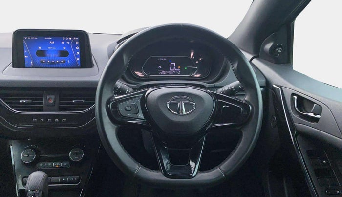 2022 Tata NEXON XZA PLUS DARK DIESEL, Diesel, Automatic, 21,068 km, Steering Wheel Close Up