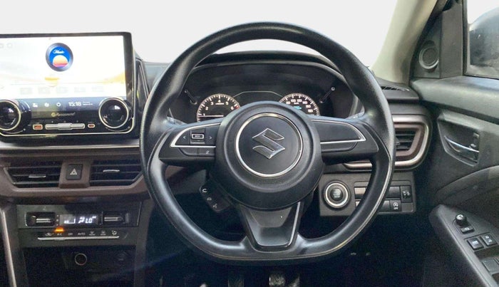 2023 Maruti BREZZA ZXI SMART HYBRID , Petrol, Manual, 29,109 km, Steering Wheel Close Up