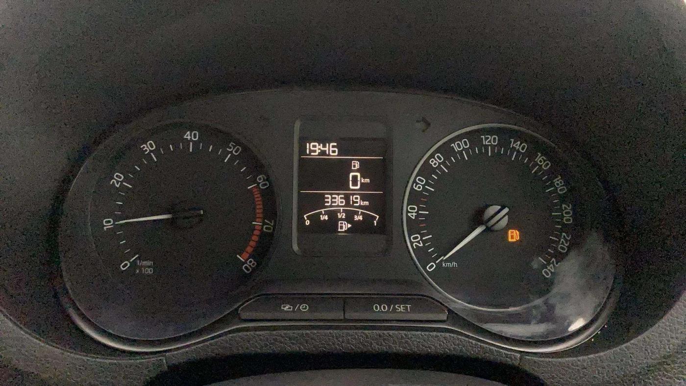 2020 Skoda Rapid STYLE TSI, Petrol, Manual, 33,618 km, Odometer Image