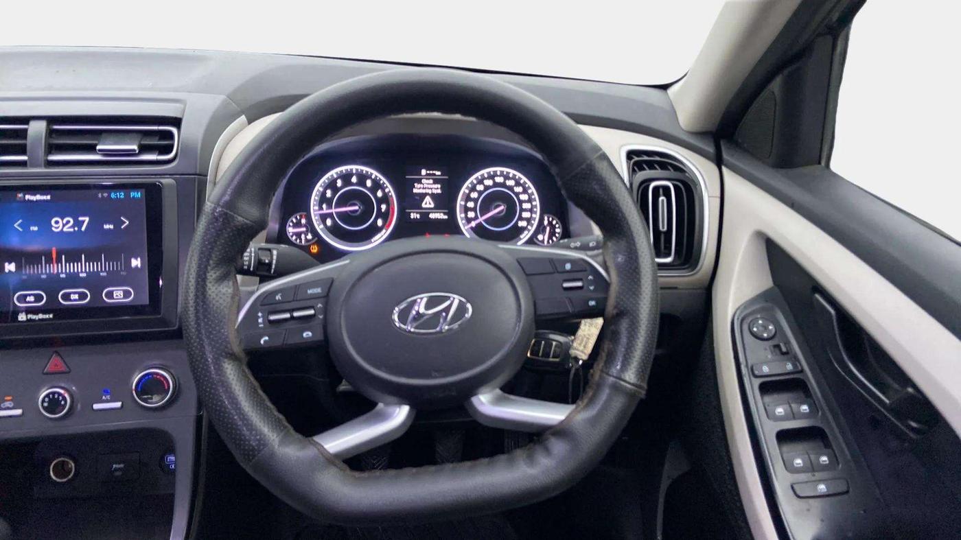 2021 Hyundai Creta EX 1.5 PETROL, Petrol, Manual, 48,944 km, Steering Wheel Close Up