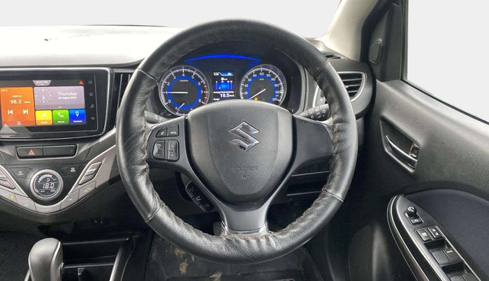 2021 Maruti Baleno ZETA CVT PETROL 1.2, Petrol, Automatic, 12,941 km, Steering Wheel Close Up