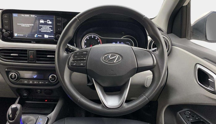 2020 Hyundai GRAND I10 NIOS ASTA AMT 1.2 KAPPA VTVT, Petrol, Automatic, 38,089 km, Steering Wheel Close Up